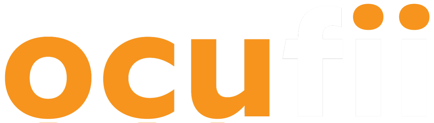 Ocufii Logo - Full Color Inverse