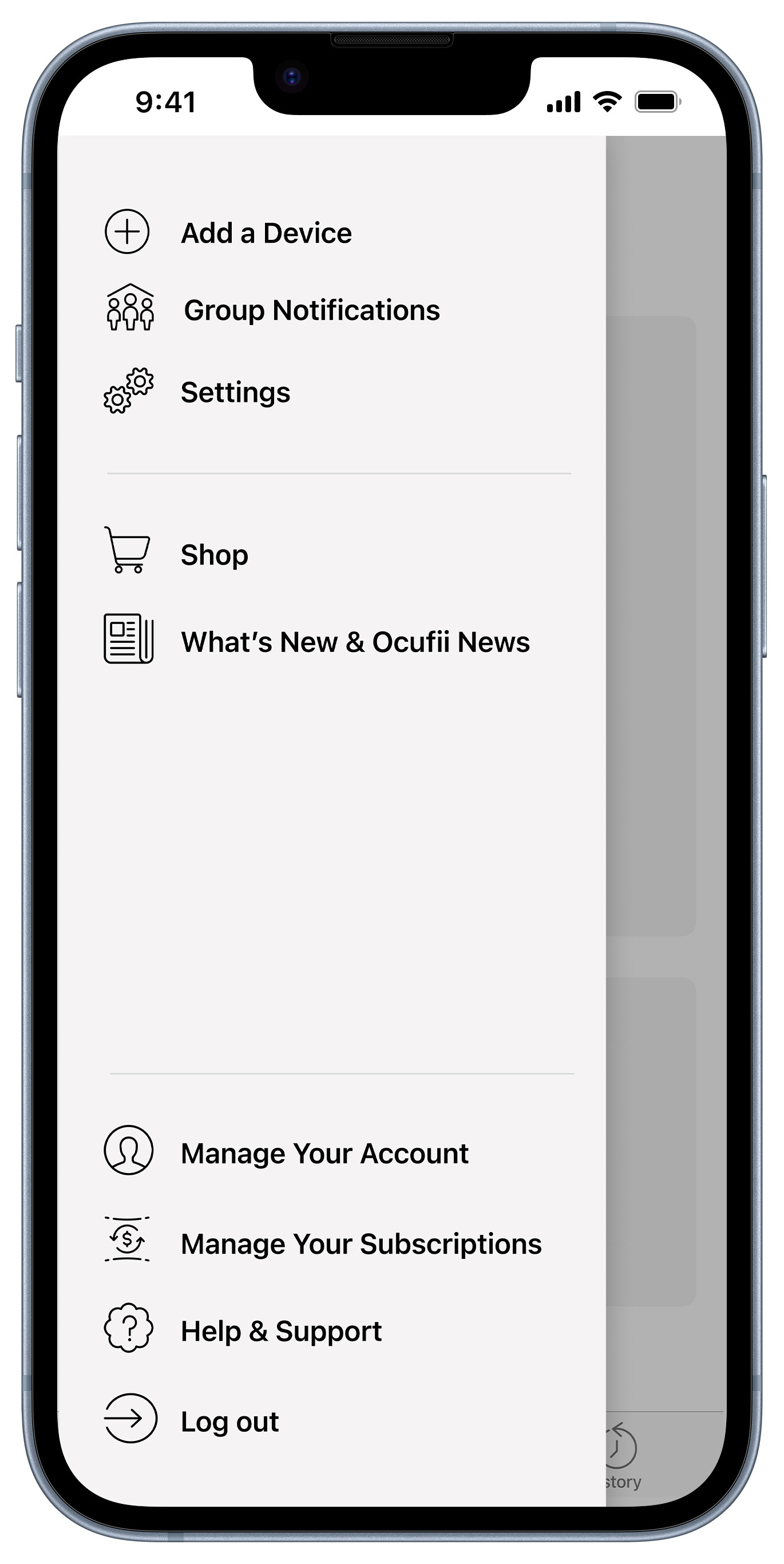 Main Menu Bar